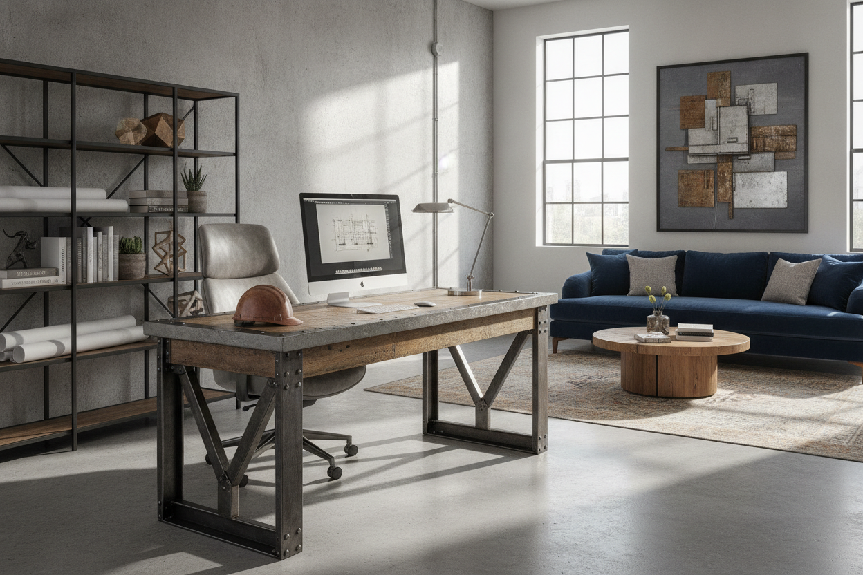 You Don't Need a Job Site to Justify a Construction Desk at Home