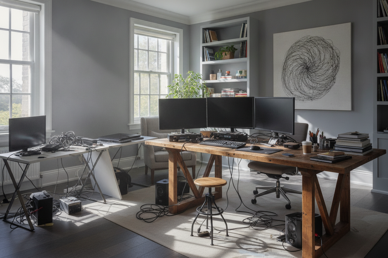 I Ruined 3 Setups Ignoring the Working Surface of a Desk