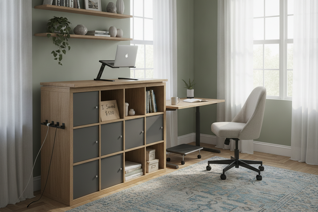 I Saved $500 By Buying a Laptop Stand for Standing at Desk