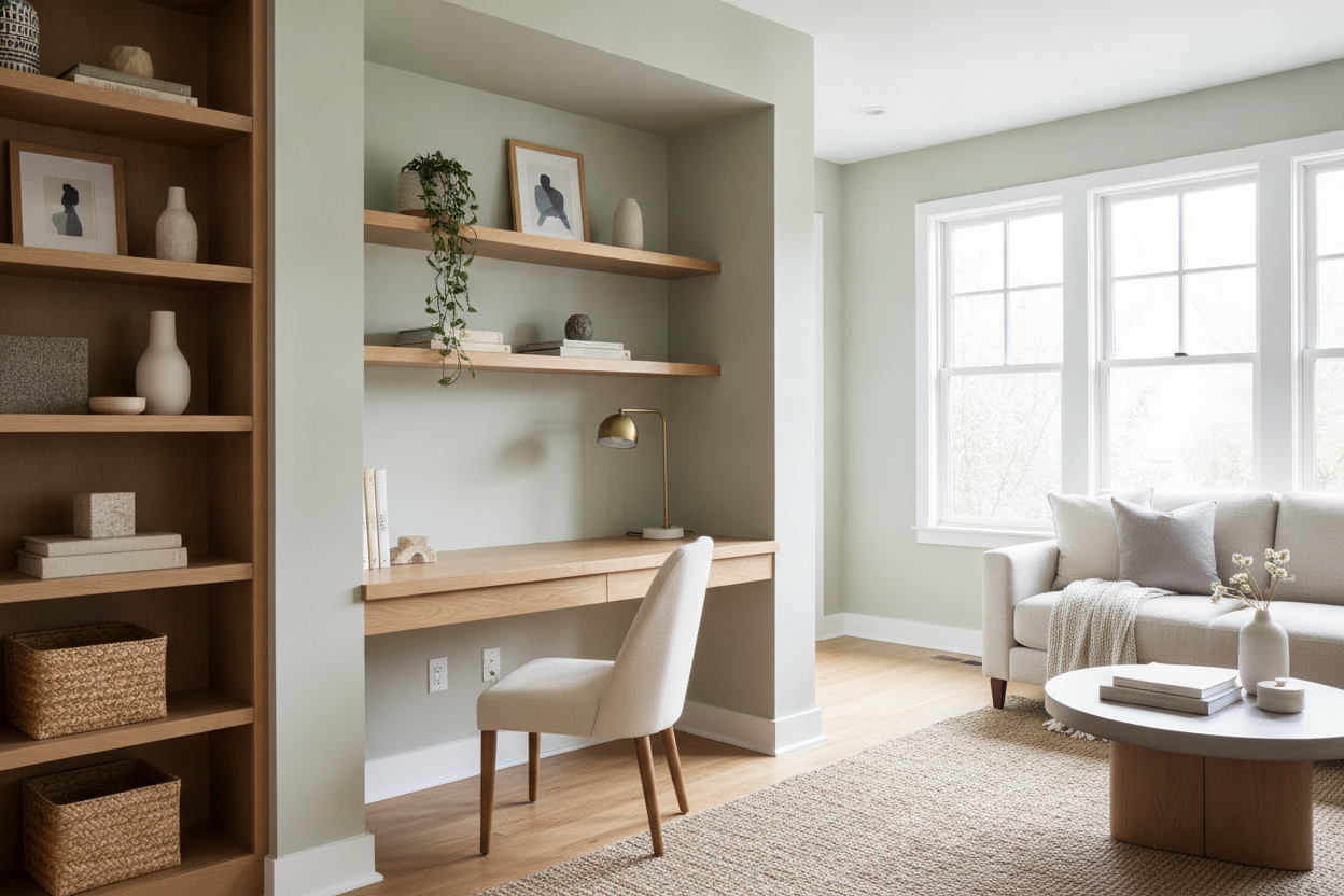 Why an In Built Desk Is the Only Fix for Awkward Alcoves