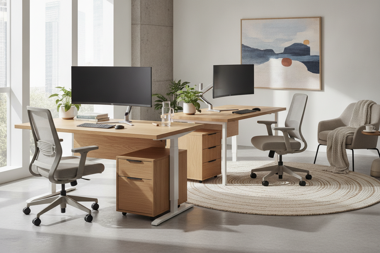 Finding a Desk for Office: Modern Doesn't Have to Mean Sterile