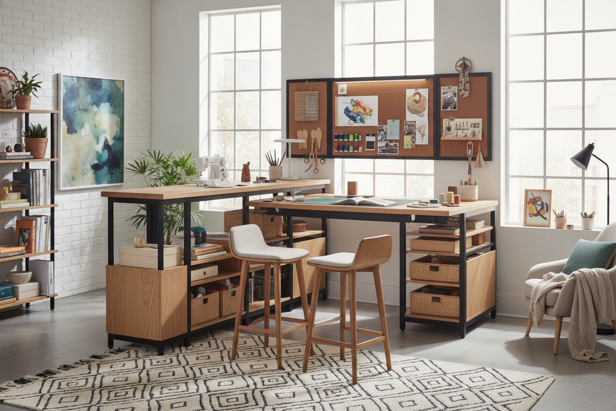 Your Hobbies Need a Tall Work Desk, Not a Standard Table
