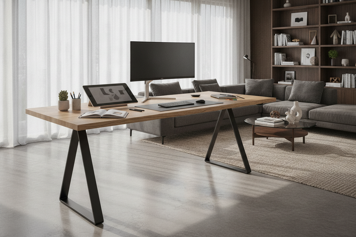 The 80-Inch Standing Desk Guide: Wide-Span Stability, Surface Zoning, and Dynamic Workspace Planning