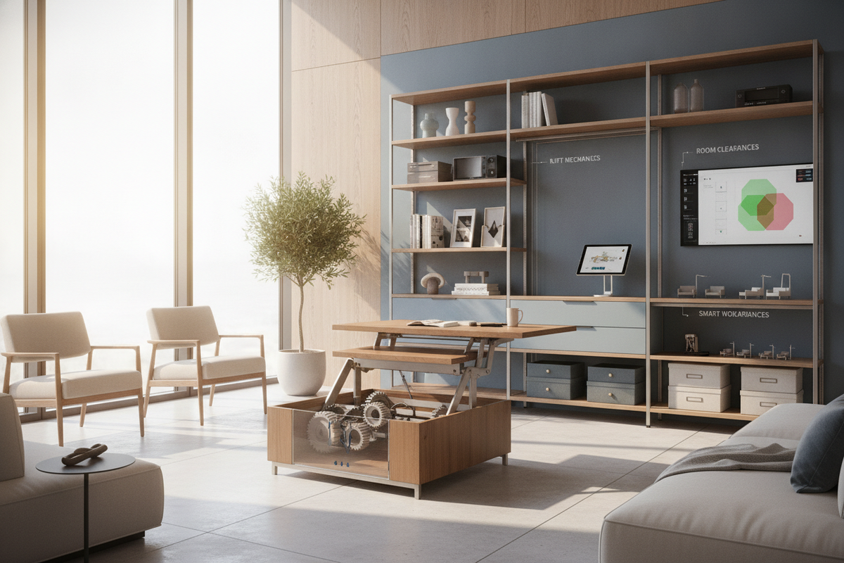 How to Master Adjusting Table Height: Lift Mechanics, Room Clearances, and Smart Workspace Storage