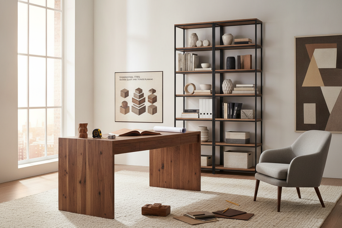 The Strategic Guide to Buying a Desk Online: Dimensional Tiers, Material Quality, and Storage Planning