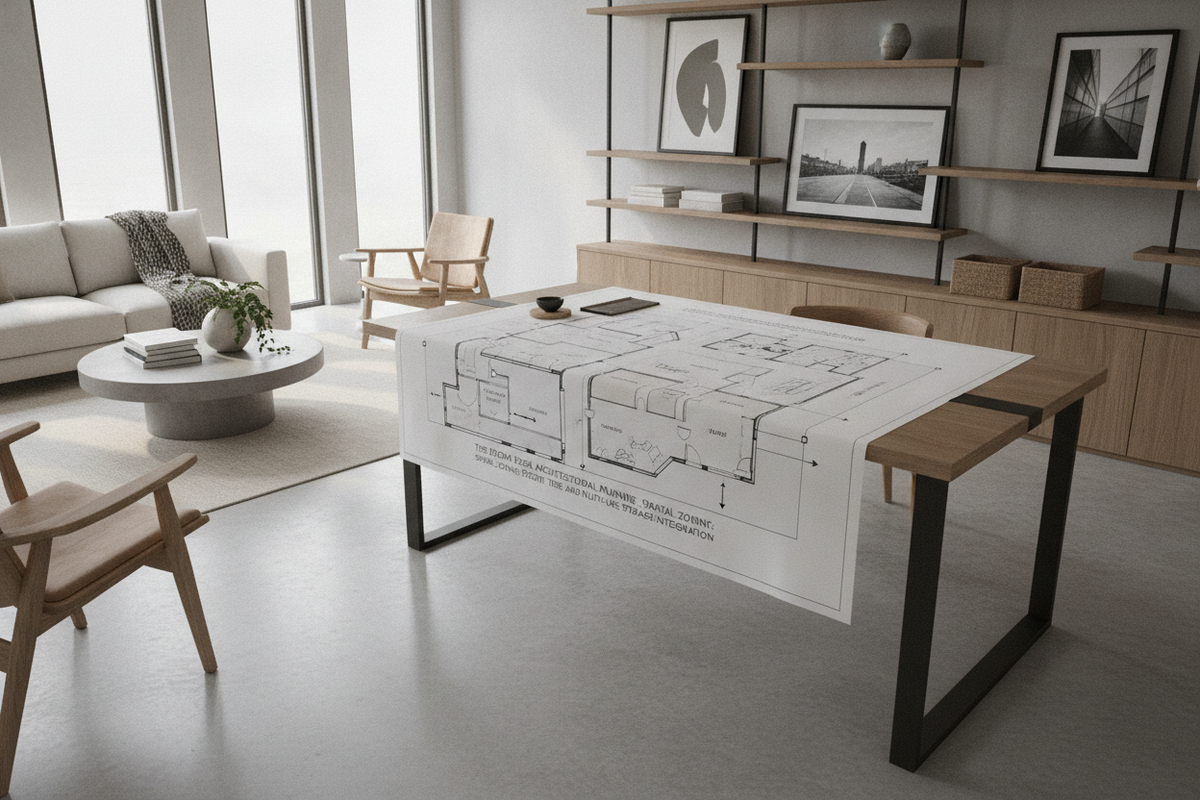 The Room Desk Architectural Planning Blueprint: Spatial Zoning, Footprint Tiers, and Multi-Use Storage Integration