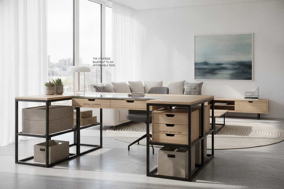 The Strategic Blueprint to an Affordable Desk: Spatial Footprints, Frame Stability Tiers, and Integrated Storage