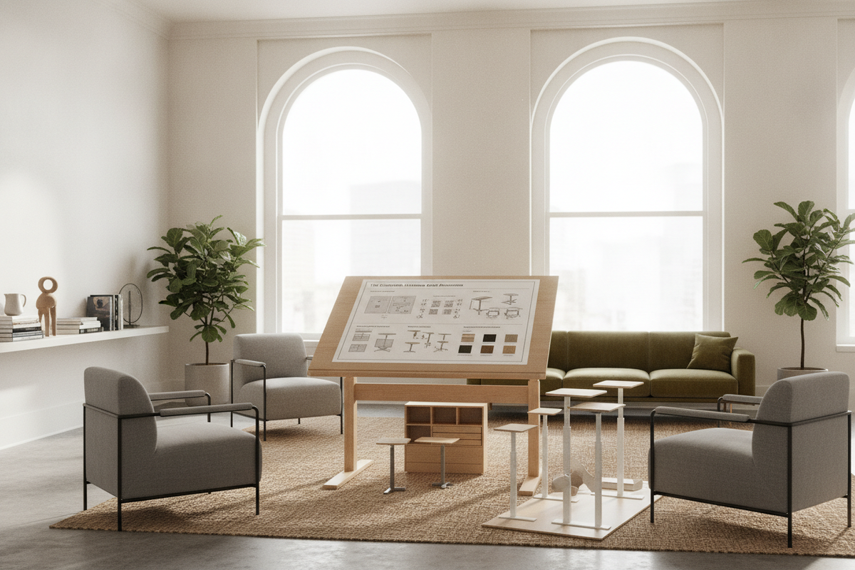 The Classroom Standing Desk Planning Blueprint: Spatial Footprints, Adjustment Mechanics, Materials, and Storage Integration