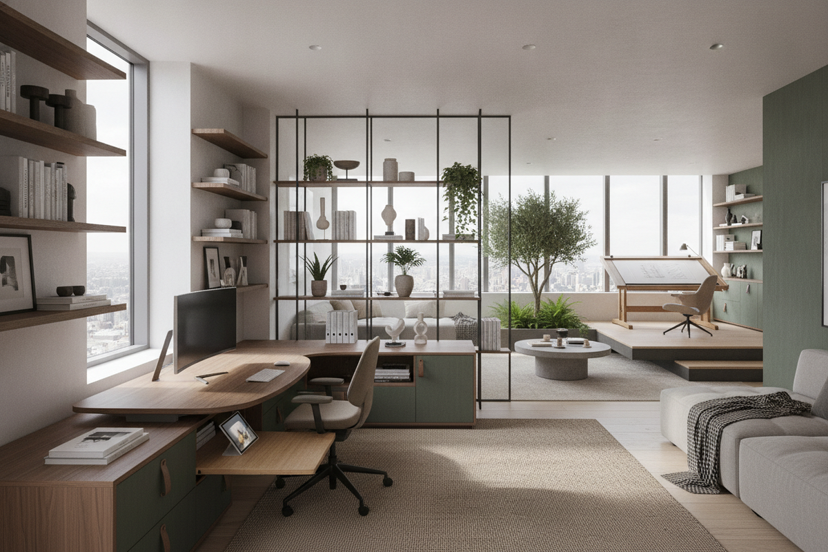 The Strategic Home Office Desks Blueprint: Footprint Tiers, Storage Architecture, and Room Synergy