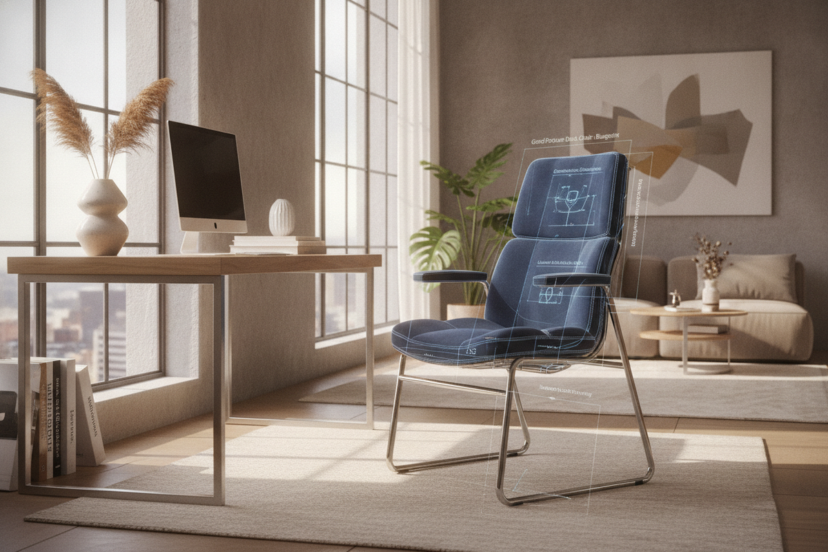Good Posture Desk Chair Blueprint: Ergonomic Chassis Mechanics, Dimensional Fit, Lumbar Architecture, and Workstation Synergy