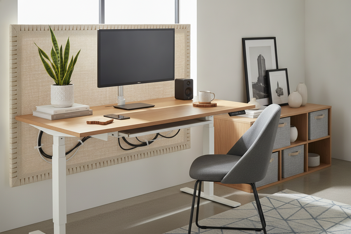 How to Make a Standing Desk Look Better: Aesthetic Makeover Blueprint, Cable Management, Surface Styling, and Storage Synergy