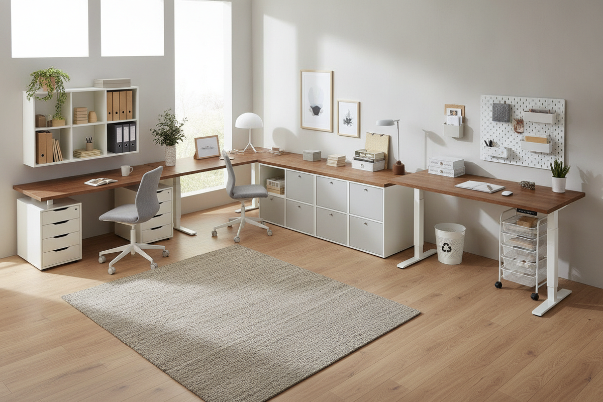 IKEA Canada Desk Selection Guide: Footprints, Modular Storage, and Workstation Layouts