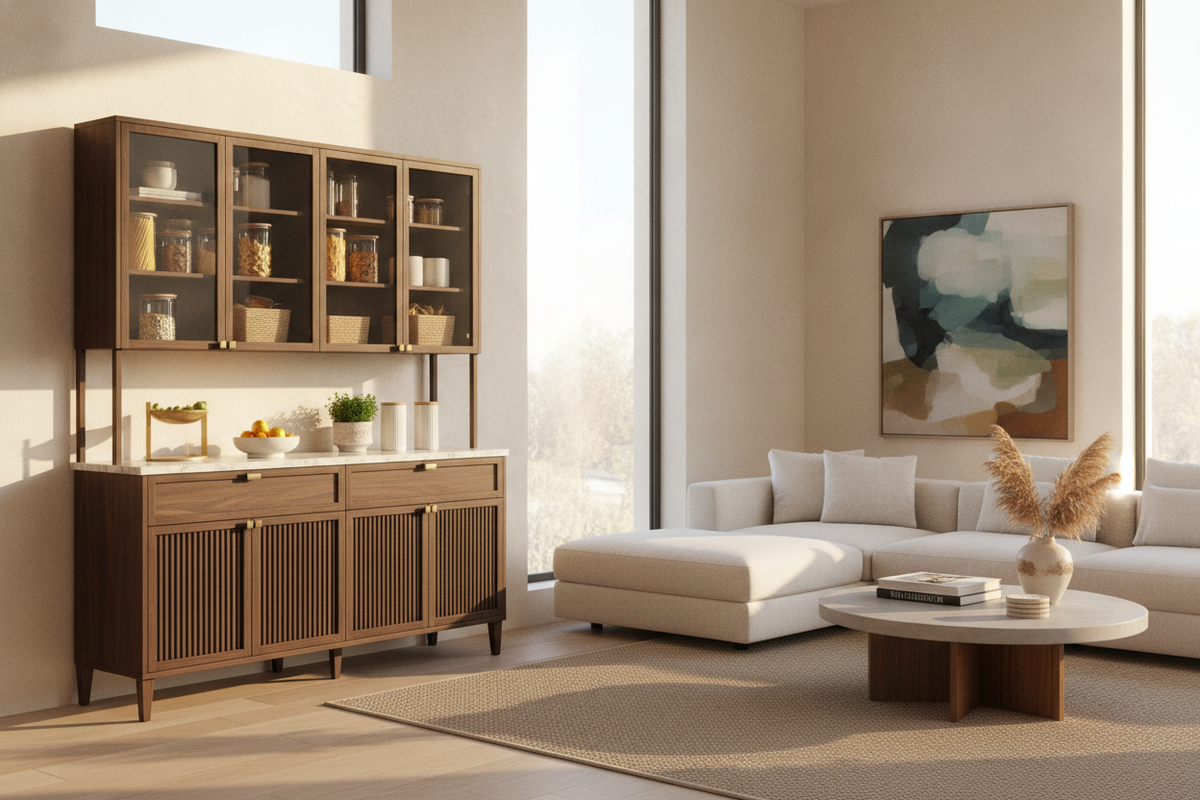 Sideboard Pantry Cabinet: Smart Food Storage Tips