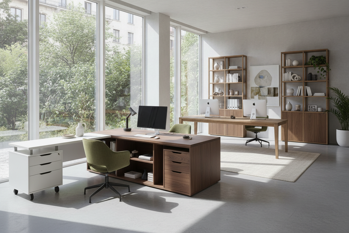 Computer Desks with Storage: Sizing and Layout Guide