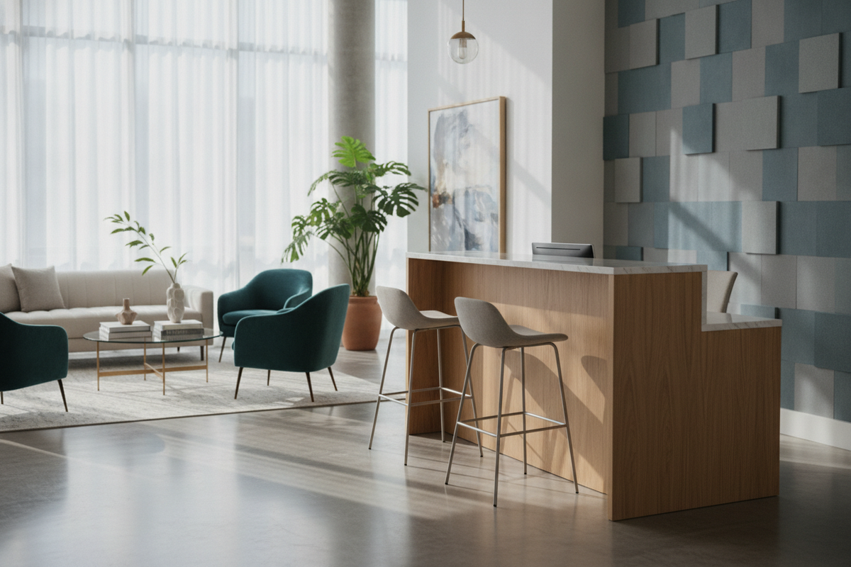 Front Desk Height: How to Choose the Right Size