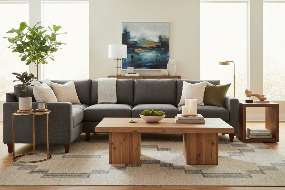How to Choose Matching and Mix-and-Match Tables for Your Living Room
