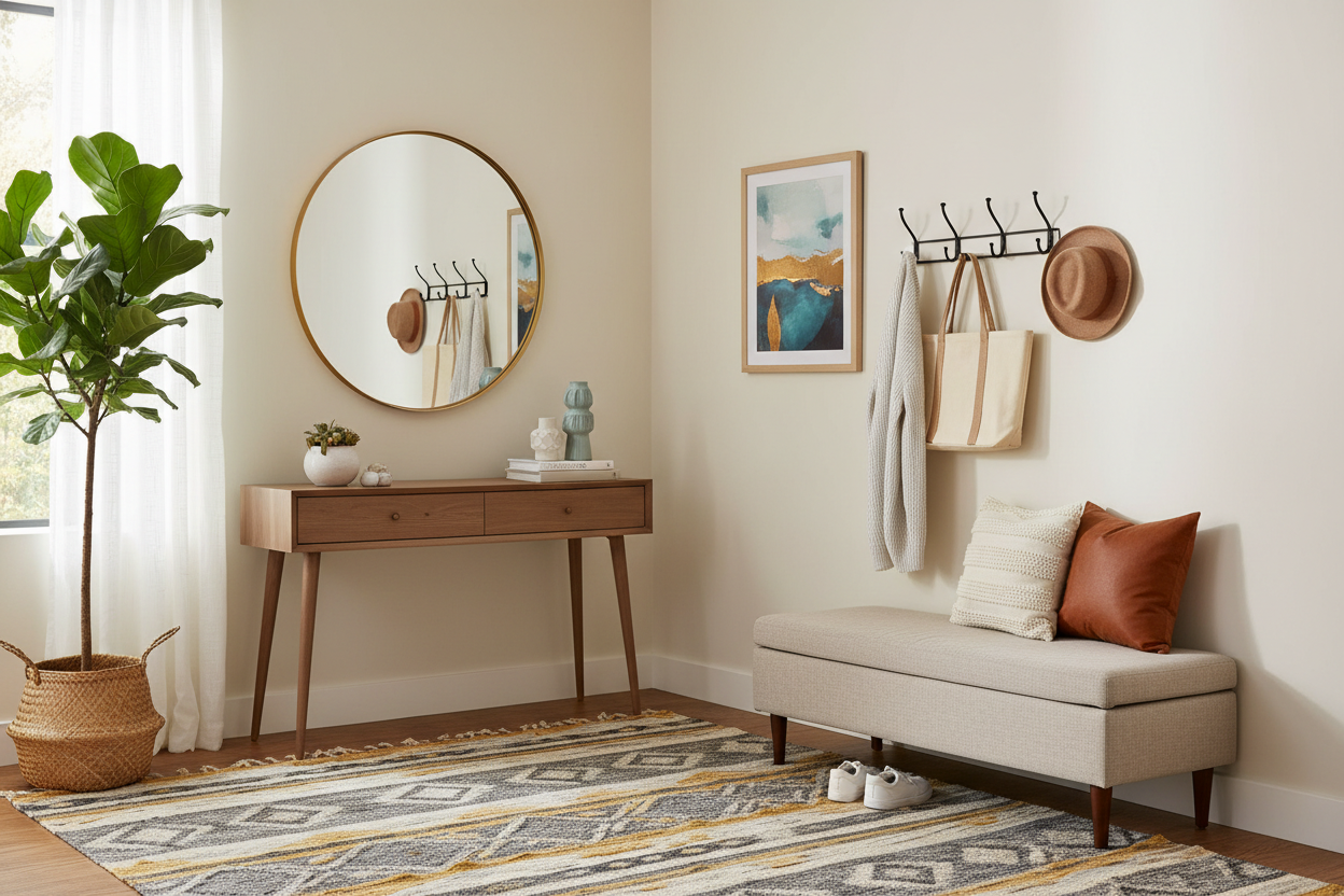 I Styled My Entire Foyer with Target Entryway Furniture: Here’s What Actually Works