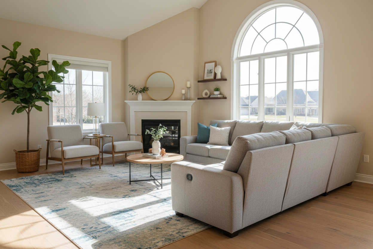 The Right-Facing Reclining Sectional Layout Mistake to Avoid