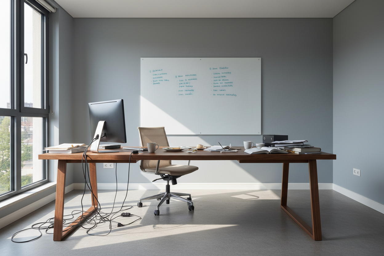 The Layout Mistake Ruining Your Efficient Home Office