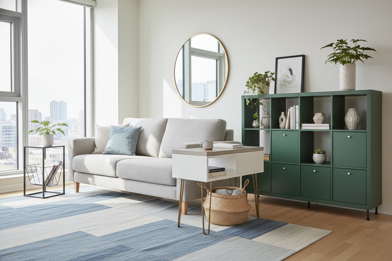 The IKEA C Table Guide: Maximizing Function in Tight Spots