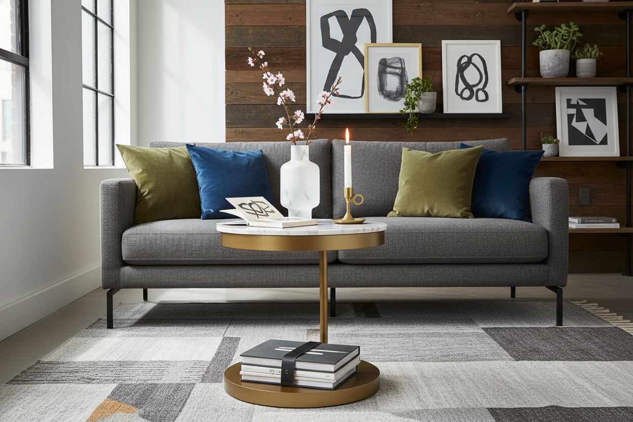 How to Style an IKEA Metal Table for a High-End Look