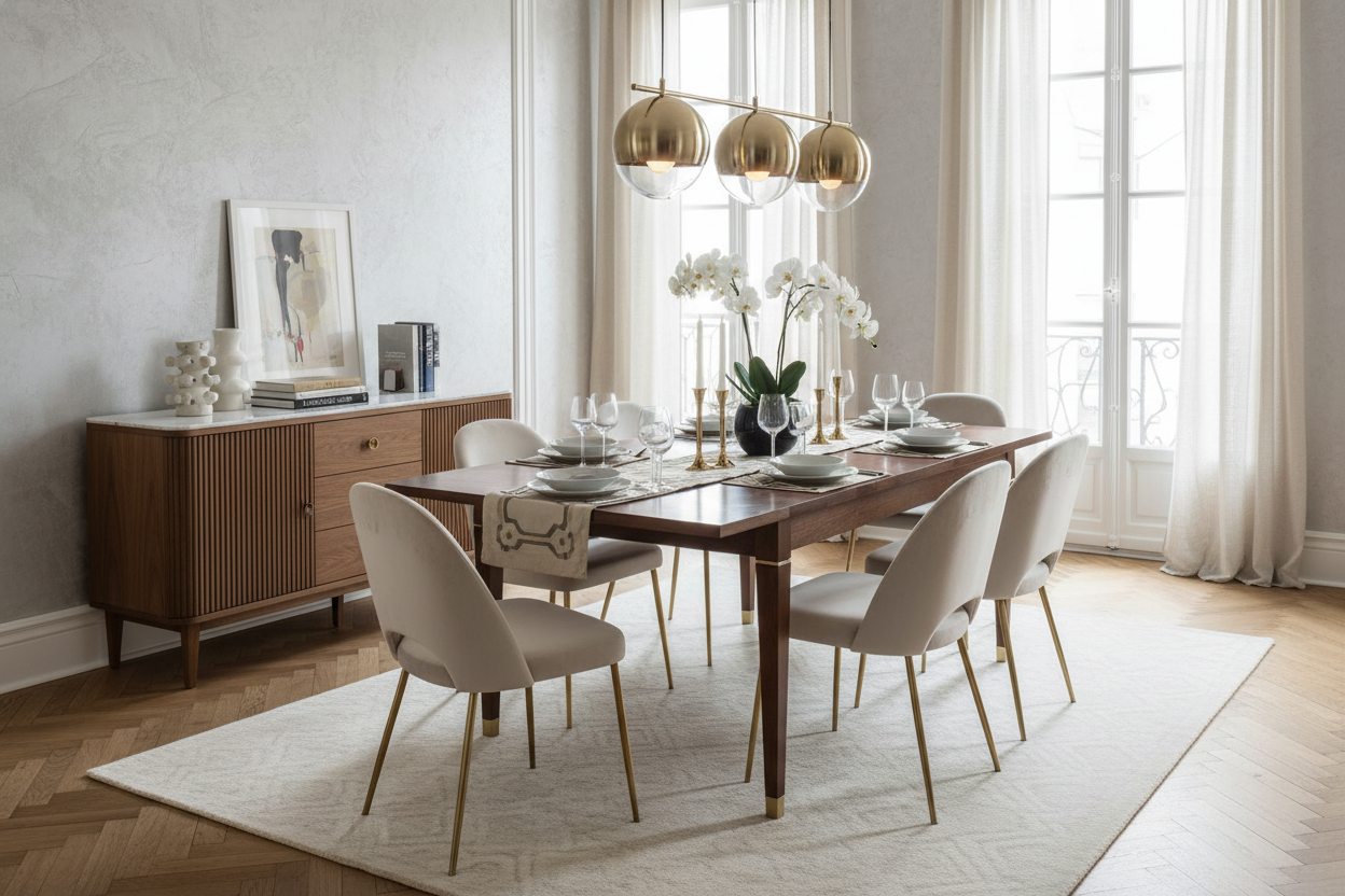 How to Style an IKEA Dining Table for 6 for a Luxury Look
