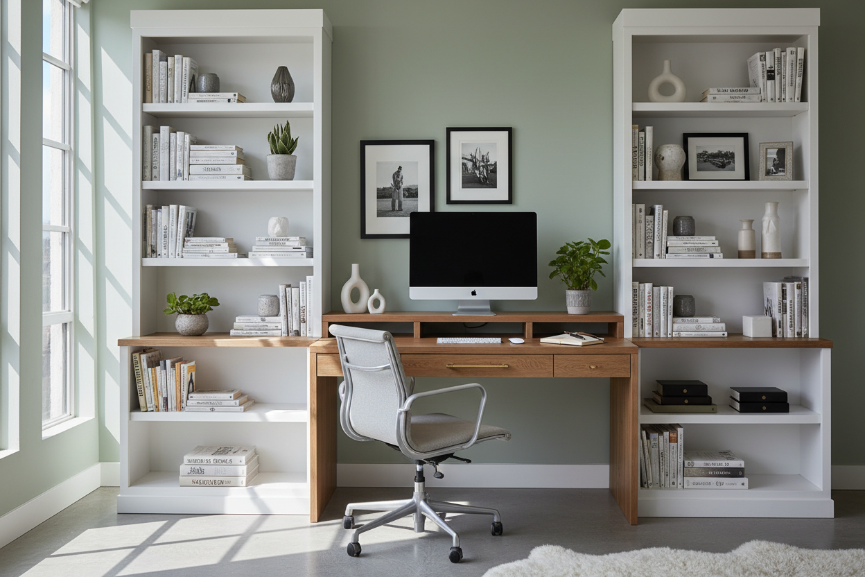 How to Style Your Bookshelf Desk Ikea for a Custom Look