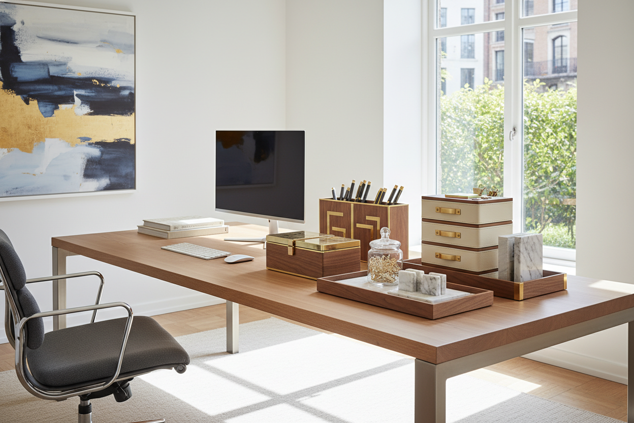 How to Style Your Office Supplies Storage Box for a Luxury Look