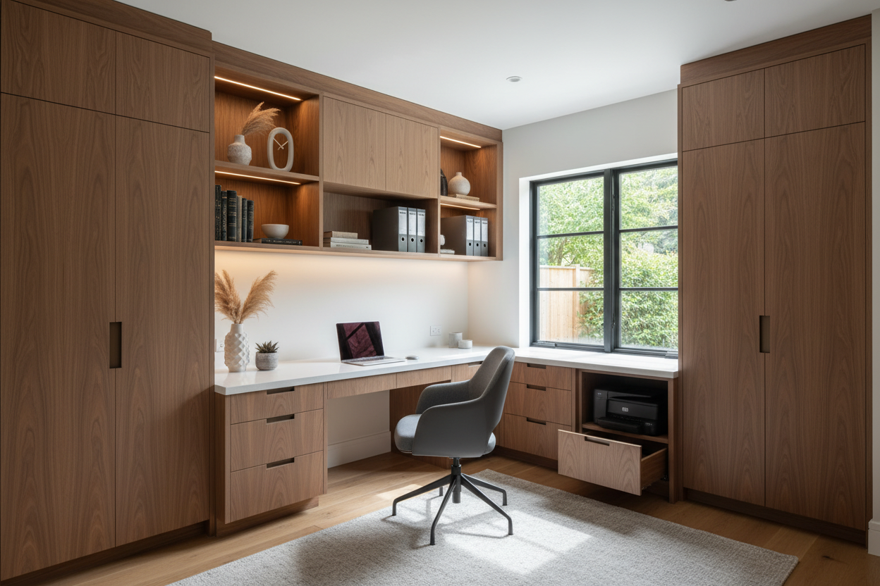 Is Investing in Home Office Custom Cabinets Actually Worth It?