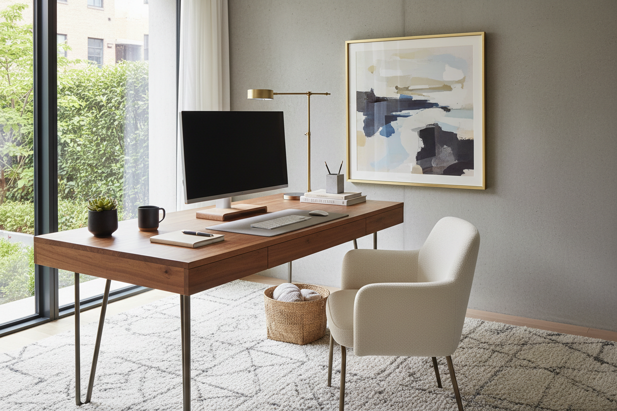 How to Declutter Your Desk for a High-End Studio Look
