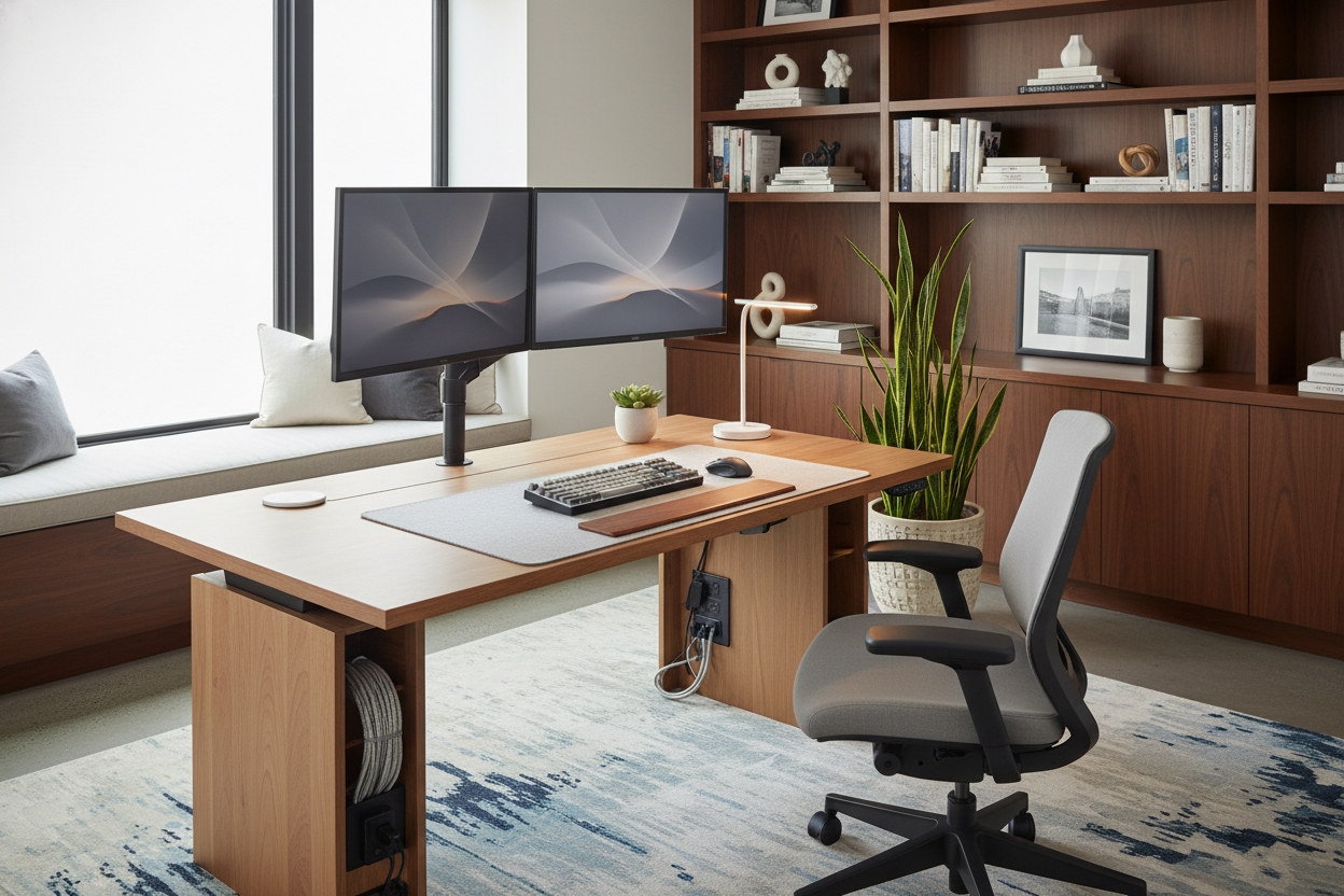 Designing a Standing Desk Setup That Actually Looks Good