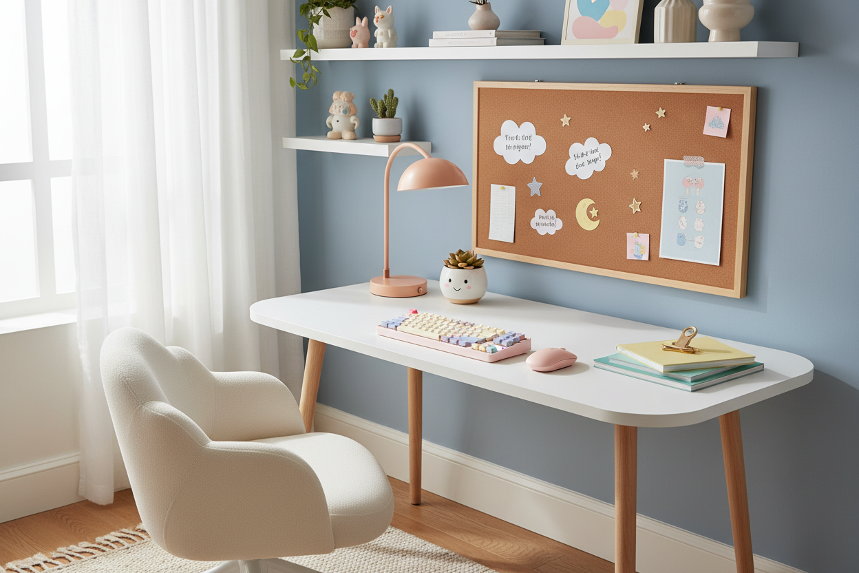 Curating a Cute Desk Aesthetic That Actually Boosts Focus