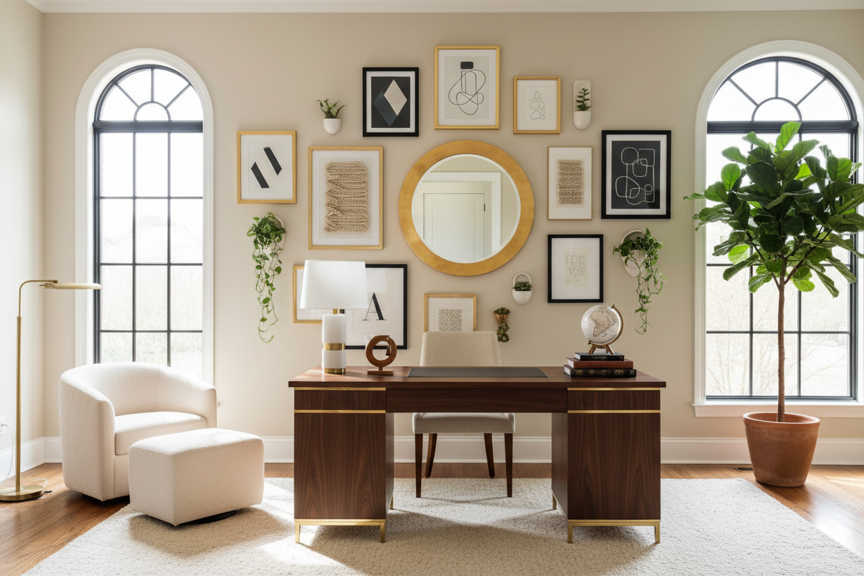 How to Style Pinterest Office Wall Decor for a Luxury Look