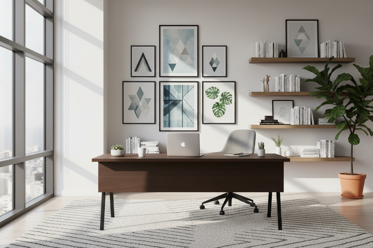 Elevate Your Workspace With Strategic Office Decor Pictures