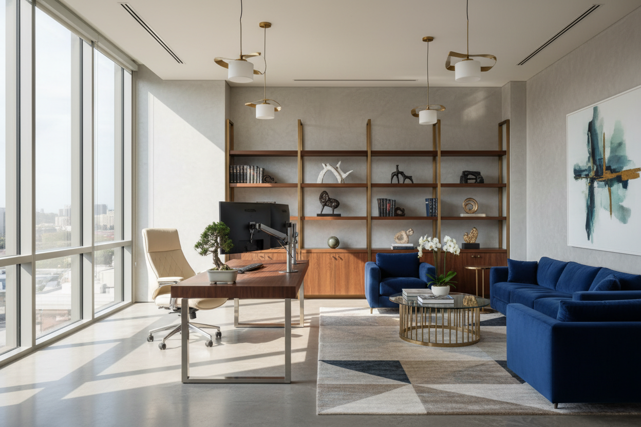 How to Decorate Your Office Space for a Luxury Studio Look