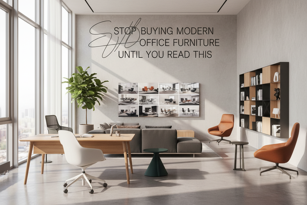 Stop Buying Modern Office Furniture Until You Read This
