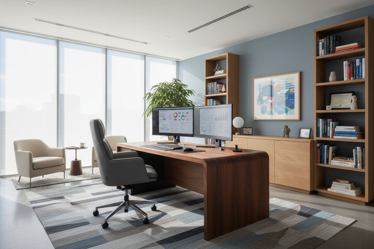 Designing the Ultimate Work From Home Business Degree Office