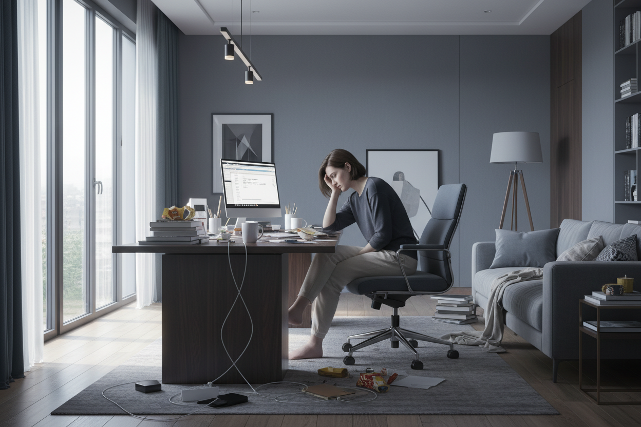 Is Working From Home Hard? The Design Flaws Ruining Productivity