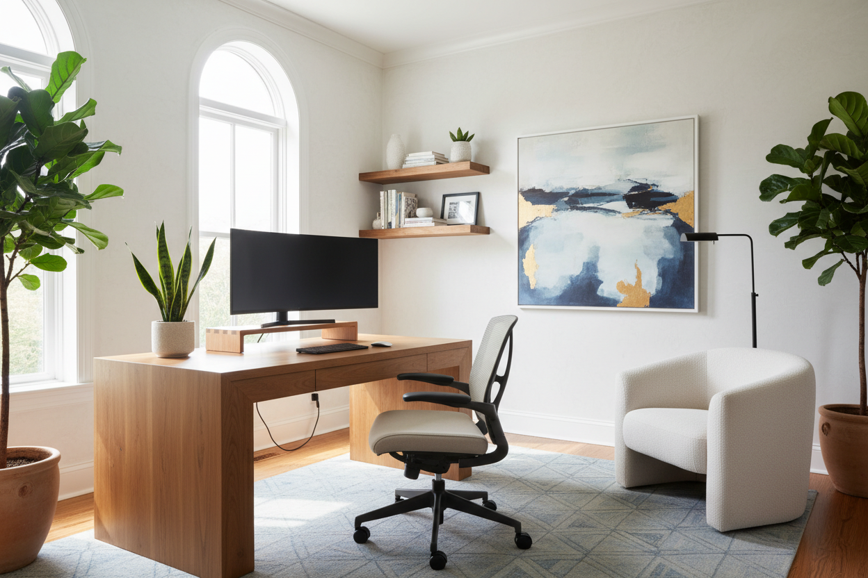 Designing a Remote Work Setup That Elevates Your Home