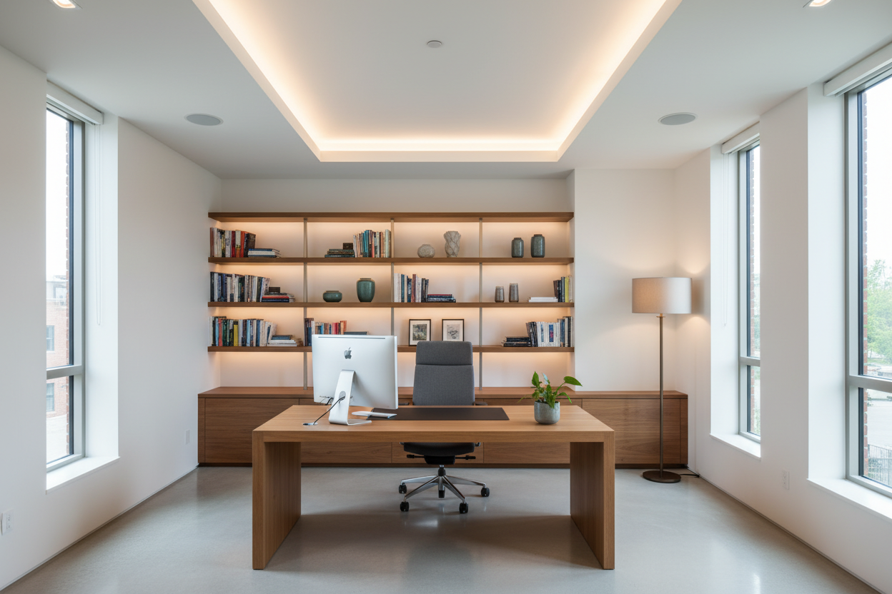 Stop Ruining Your Focus: The Indirect Office Lighting Fix