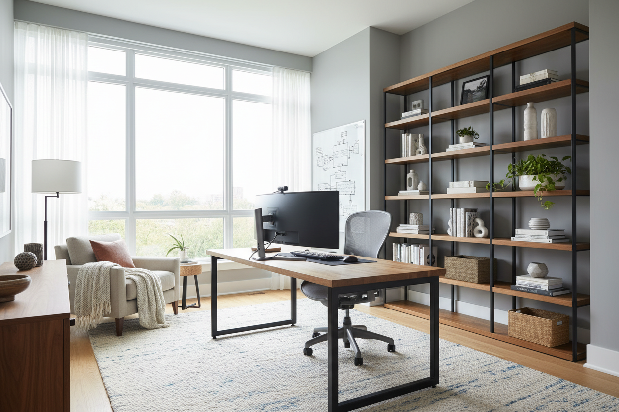 Train to Work at Home: Designing a High-Focus Office Space