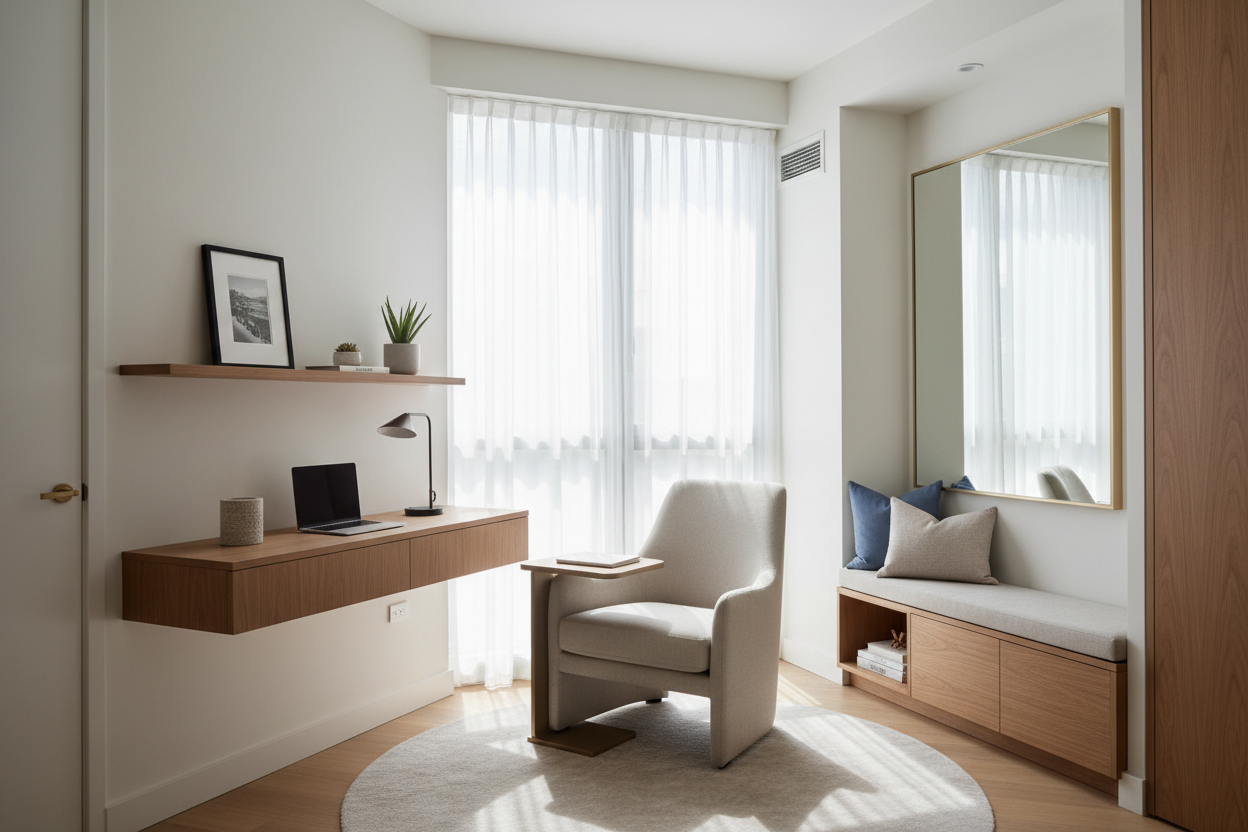 How to Make a Home Office With No Space Look Intentional