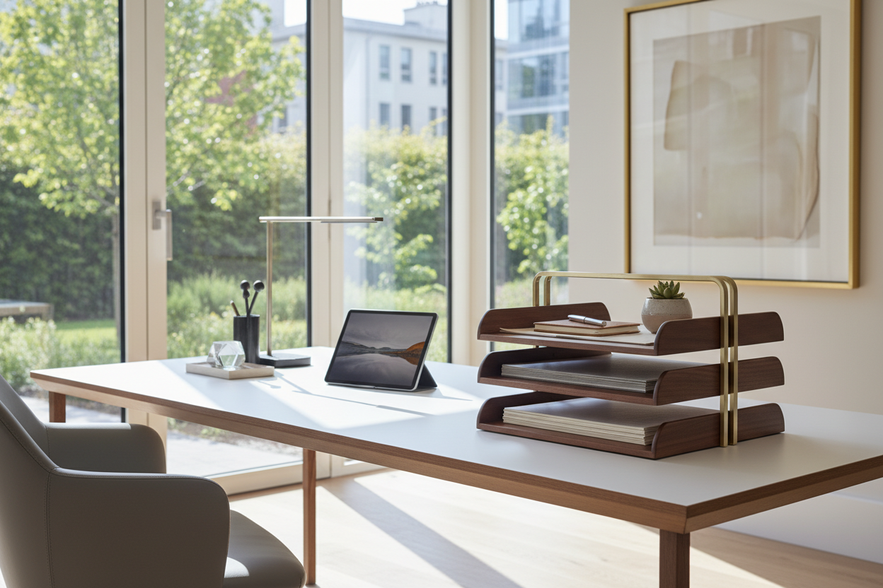 Desk Paper Rack: How to Style It for a High-End Office