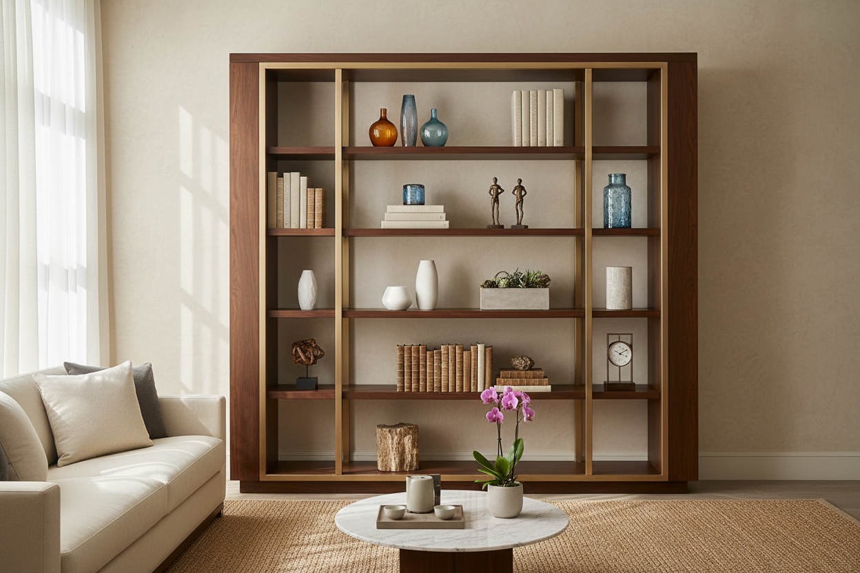 Display Cabinet Open: How to Style It for a High-End Look