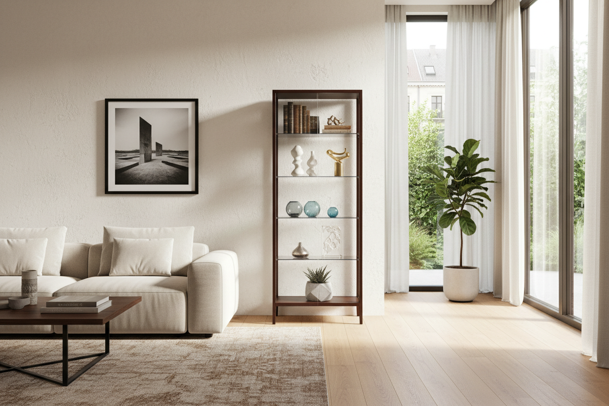 Free Standing Display Cabinet: How to Style It Like a Pro