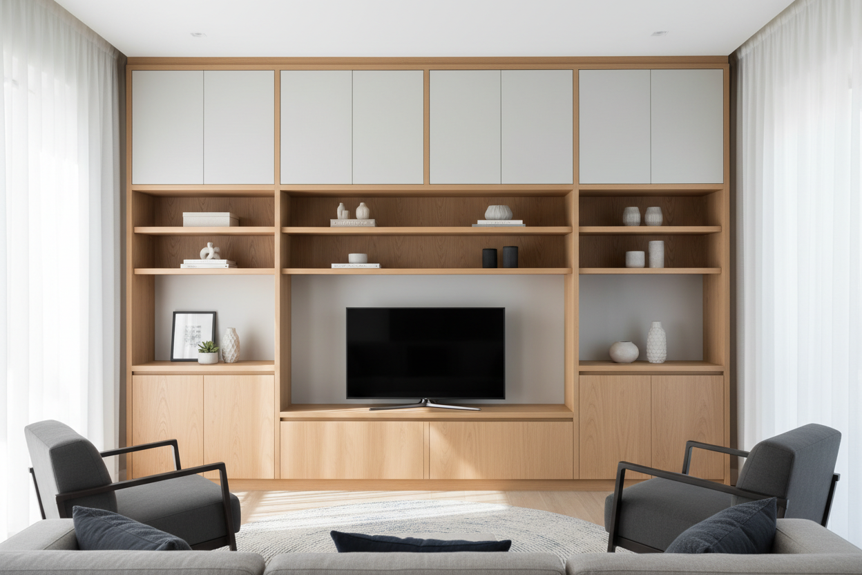 The Cabinet and Shelf Rule That Fixes Cluttered Rooms