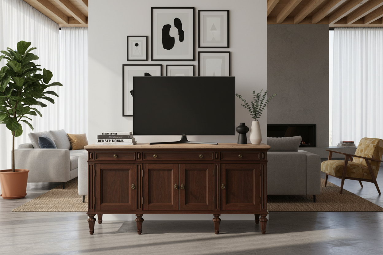 Antique TV Stand: How to Style Without Looking Dated