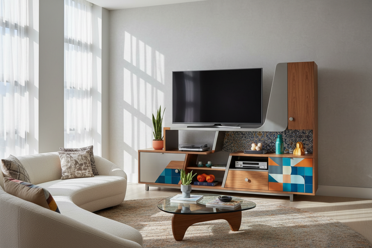 Stop Buying Boring Consoles: The Funky TV Stand Style Guide