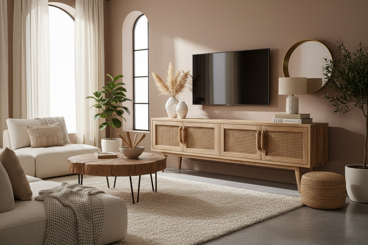 Boho TV Stands: How to Style Them for a High-End Look