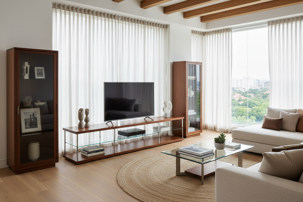 Wood and Glass TV Stand: What Designers Actually Think